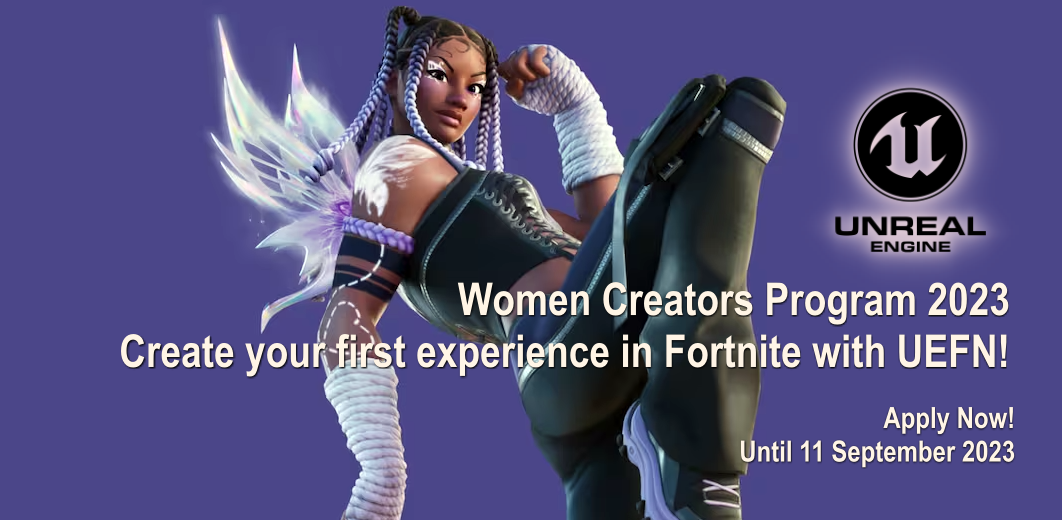 Epic Games' Women Creators Program 2023